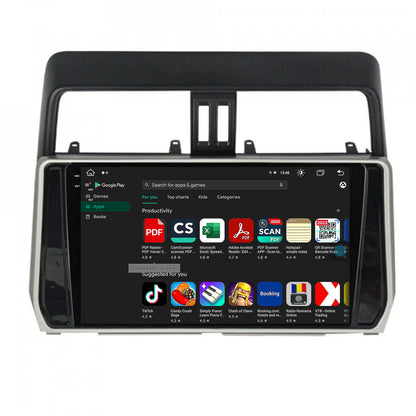 Navigatie Toyota Land Cruiser / Prado J150 (2018+), Android, X-Octacore / 8GB RAM + 256GB ROM, 9.5 Inch - AD-BGX10008+AD-BGRKIT078