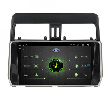 Navigatie Toyota Land Cruiser / Prado J150 (2018+), Android, X-Octacore / 8GB RAM + 256GB ROM, 9.5 Inch - AD-BGX10008+AD-BGRKIT078