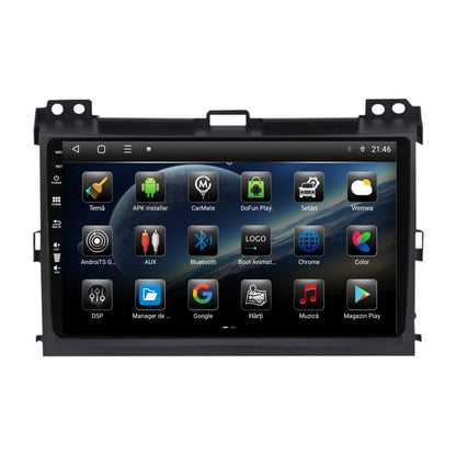 Navigatie Toyota Prado J120 (2002-2010), Android, E-Octacore / 2GB RAM + 32GB ROM, 9 Inch - AD-BGE9002+AD-BGRKIT083
