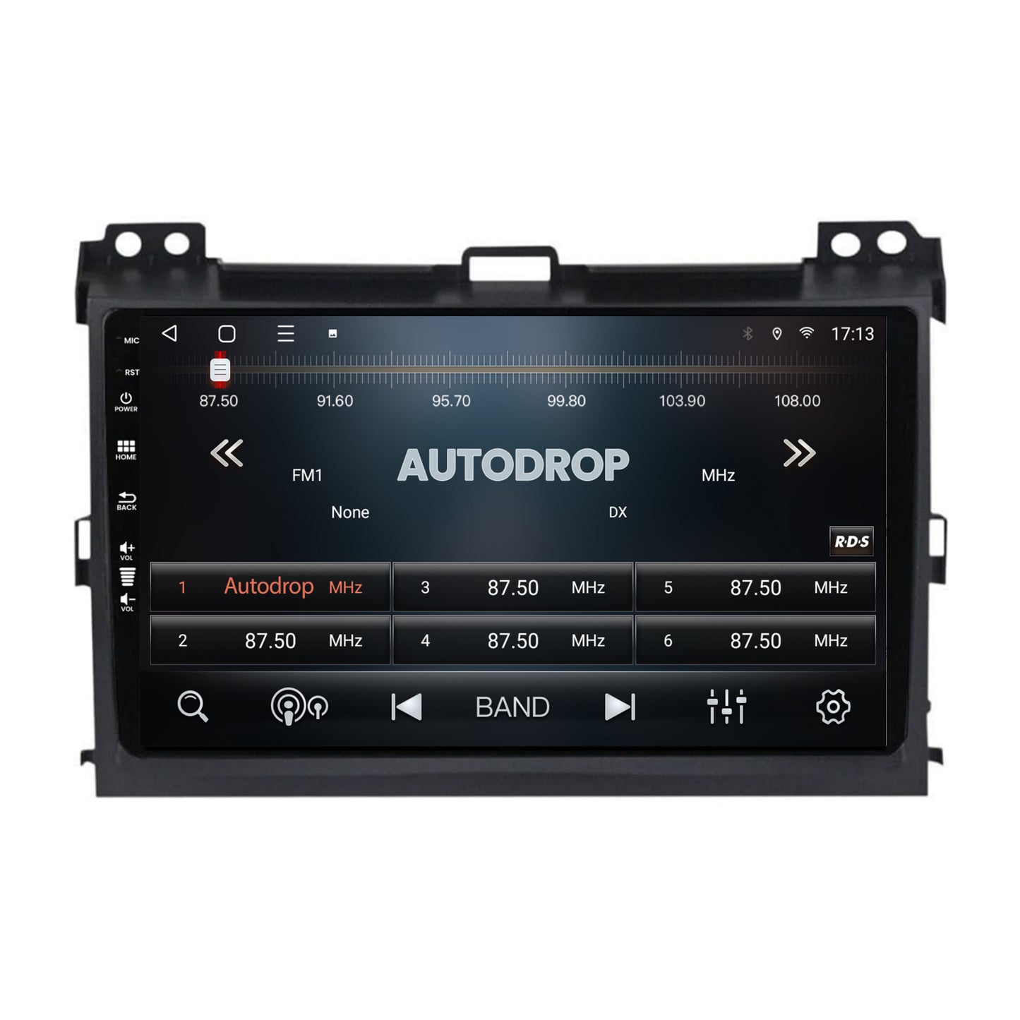 Navigatie Toyota Prado J120 (2002-2010), Android, P-Octacore / 2GB RAM + 32GB ROM, 9 Inch - AD-BGP9002+AD-BGRKIT083