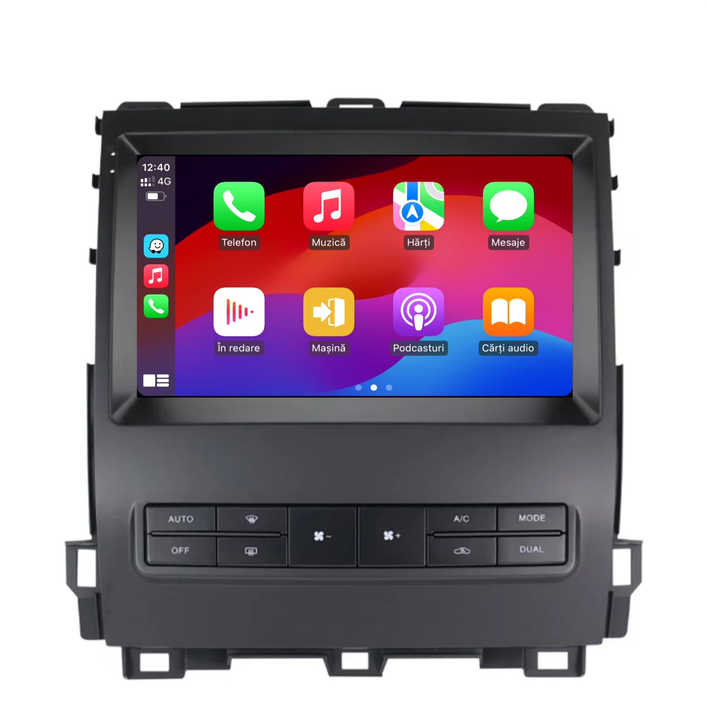 Navigatie Toyota Prado J120 (2002-2010), Android, P-Octacore / 2GB RAM + 32GB ROM, 9 Inch - AD-BGP9002+AD-BGRKIT083V2