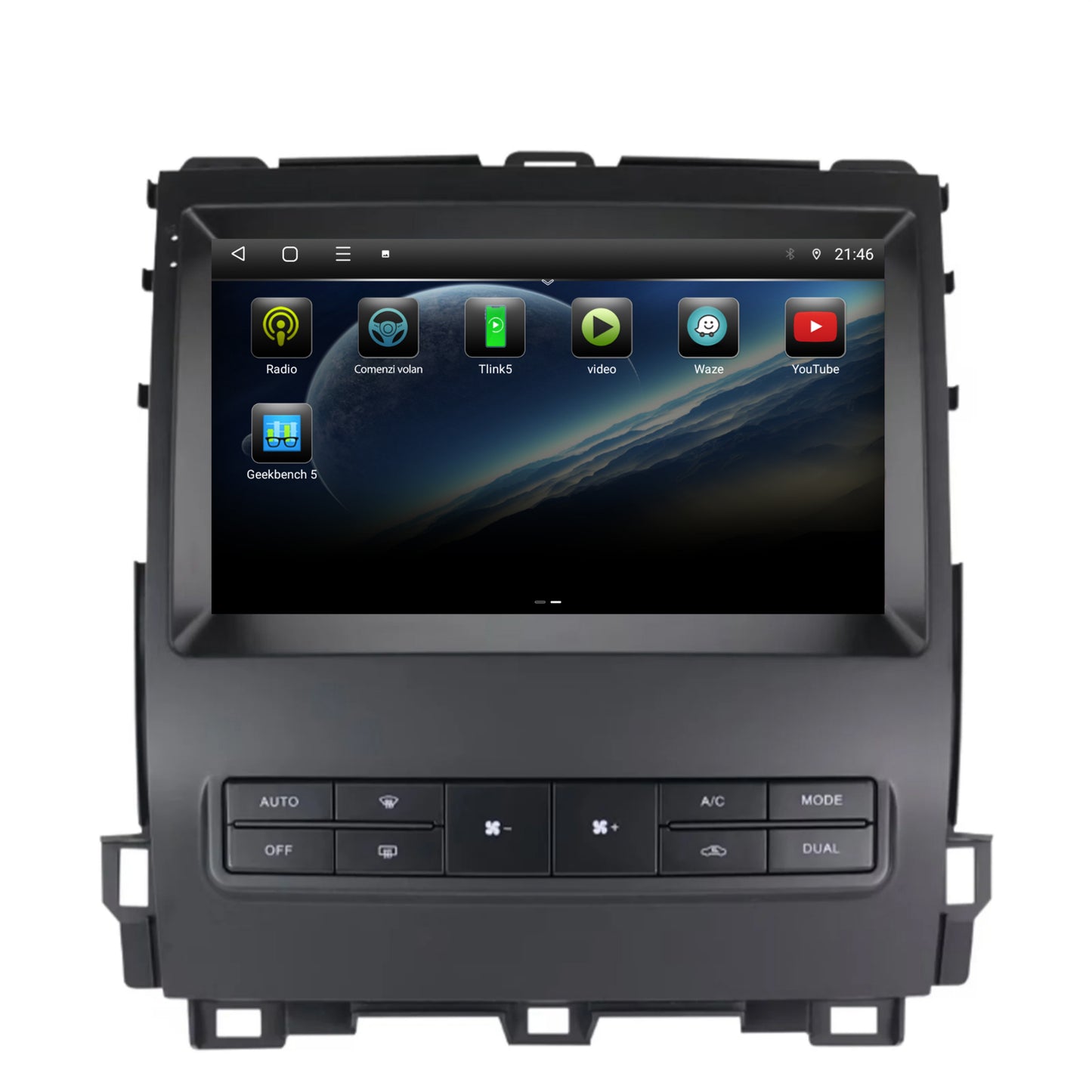Navigatie Toyota Prado J120 (2002-2010), Android, P-Octacore / 2GB RAM + 32GB ROM, 9 Inch - AD-BGP9002+AD-BGRKIT083V2
