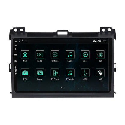 Navigatie Toyota Prado J120 (2002-2010), Android, A-Octacore / 4GB RAM + 64GB ROM, 9 Inch - AD-BGA9004+AD-BGRKIT083