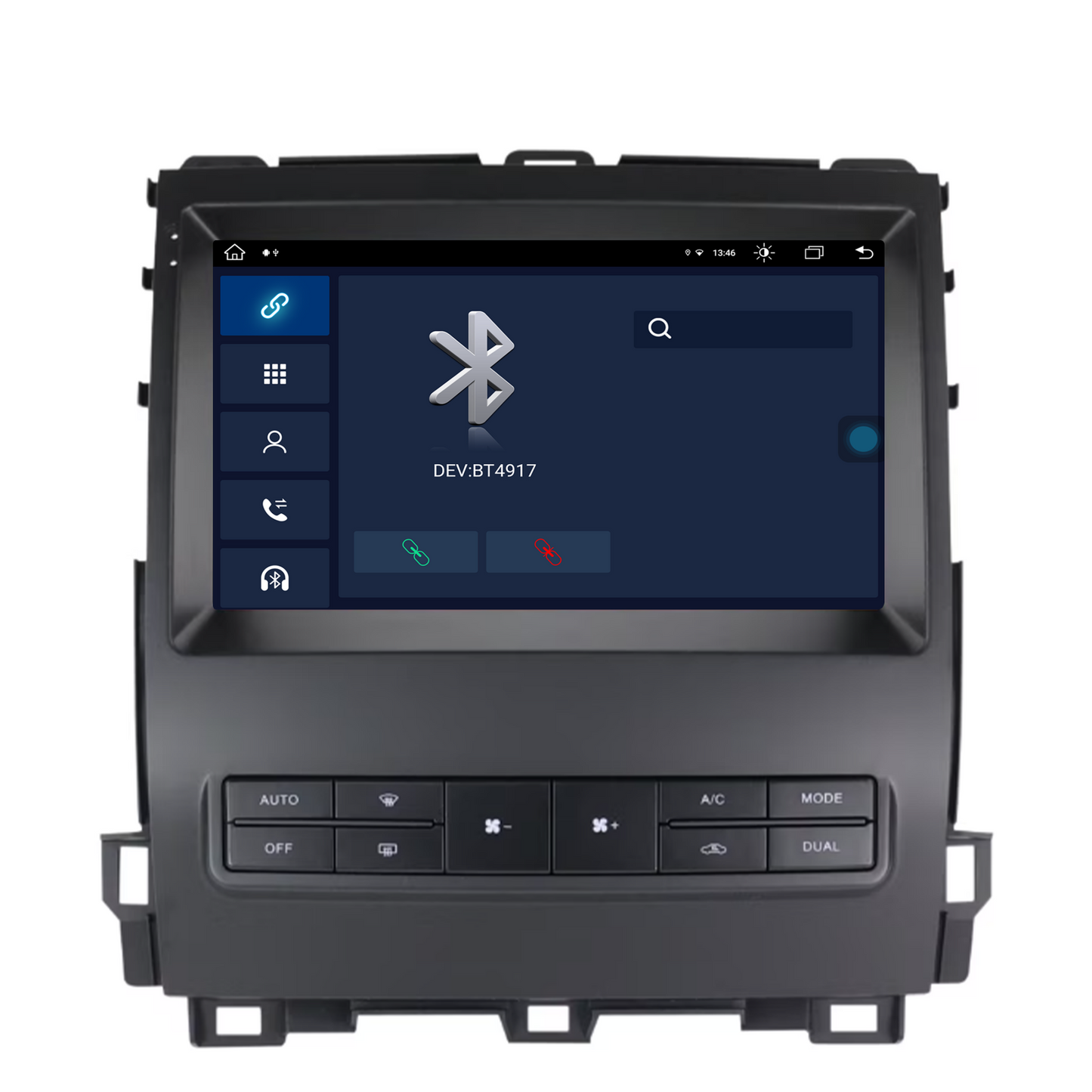 Navigatie Toyota Prado J120 (2002-2010), Android, Z-Octacore / 8GB RAM + 256GB ROM, 9 Inch - AD-BGZ9008+AD-BGRKIT083V2