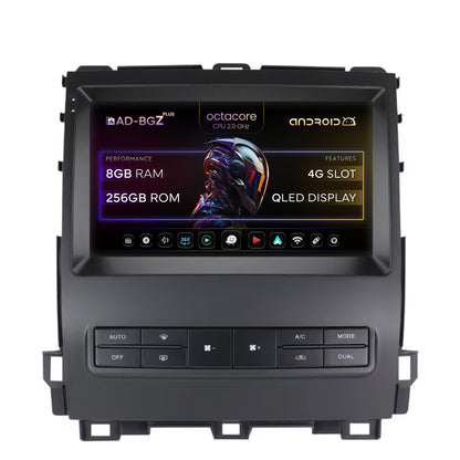 Navigatie Toyota Prado J120 (2002-2010), Android, Z-Octacore / 8GB RAM + 256GB ROM, 9 Inch - AD-BGZ9008+AD-BGRKIT083V2