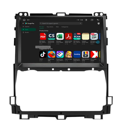 Navigatie Toyota Prado J120 (2002-2010), Android, X-Octacore / 8GB RAM + 256GB ROM, 9.5 Inch - AD-BGX9008+AD-BGRKIT084