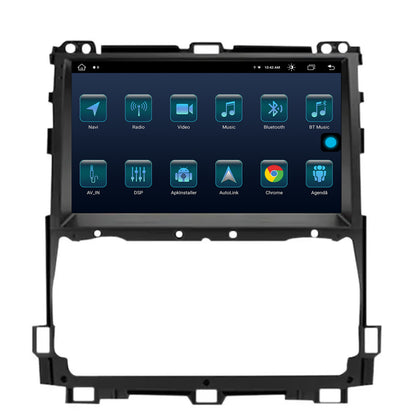 Navigatie Toyota Prado J120 (2002-2010), Android, X-Octacore / 8GB RAM + 256GB ROM, 9.5 Inch - AD-BGX9008+AD-BGRKIT084