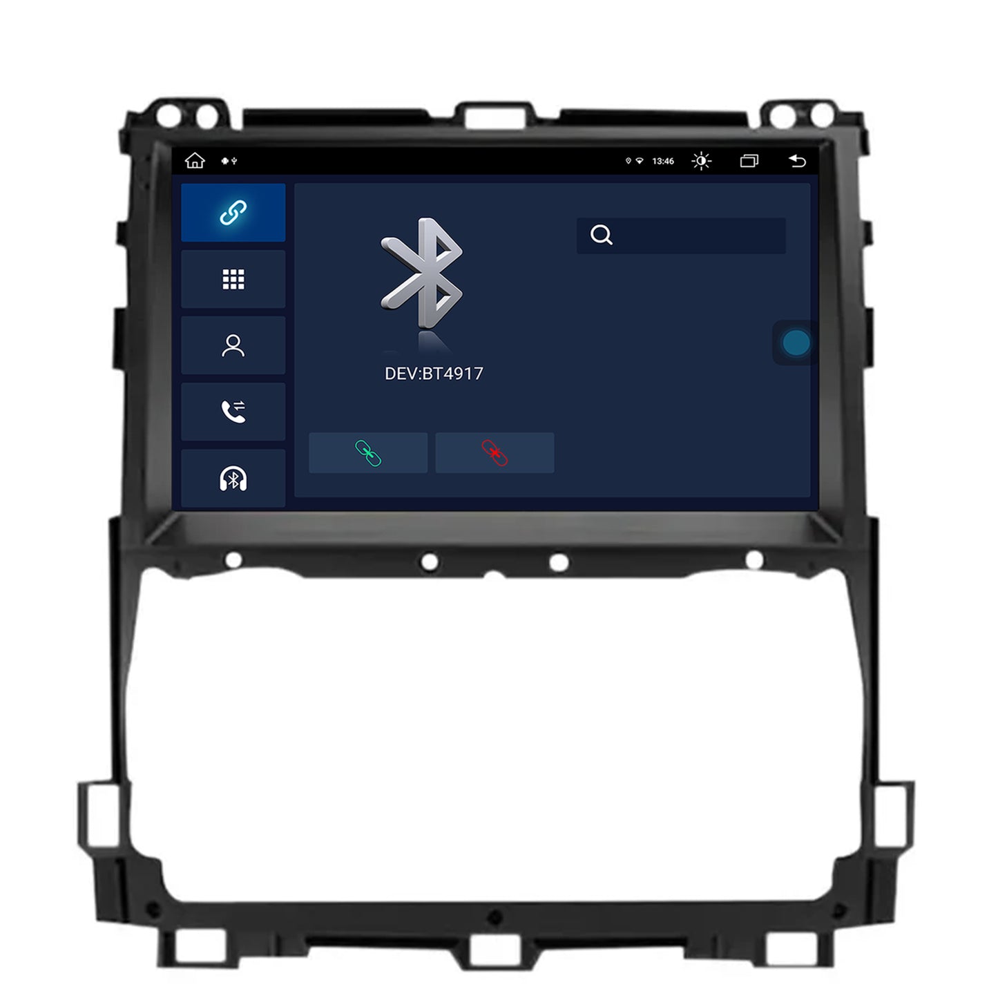 Navigatie Toyota Prado J120 (2002-2010), Android, Z-Octacore / 8GB RAM + 256GB ROM, 9 Inch - AD-BGZ9008+AD-BGRKIT084