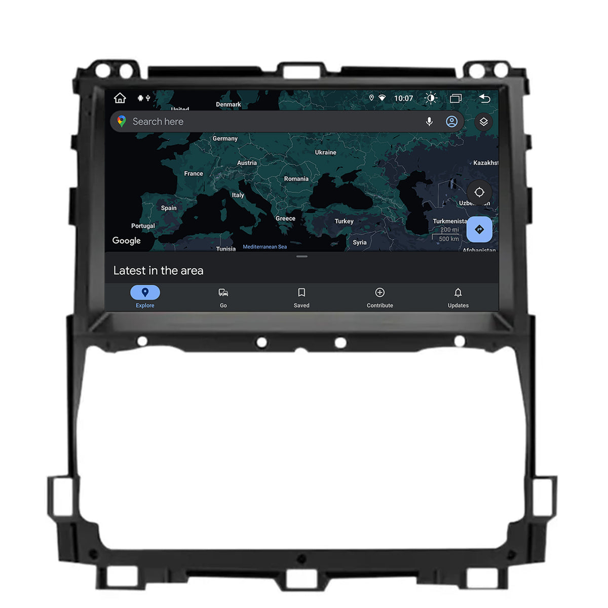 Navigatie Toyota Prado J120 (2002-2010), Android, Z-Octacore / 8GB RAM + 256GB ROM, 9 Inch - AD-BGZ9008+AD-BGRKIT084
