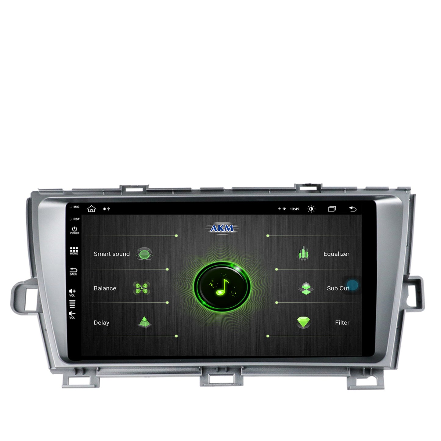 Navigatie Toyota Prius (2009-2014), Android, Z-Octacore / 8GB RAM + 256GB ROM, 9 Inch - AD-BGZ9008+AD-BGRKIT089-S