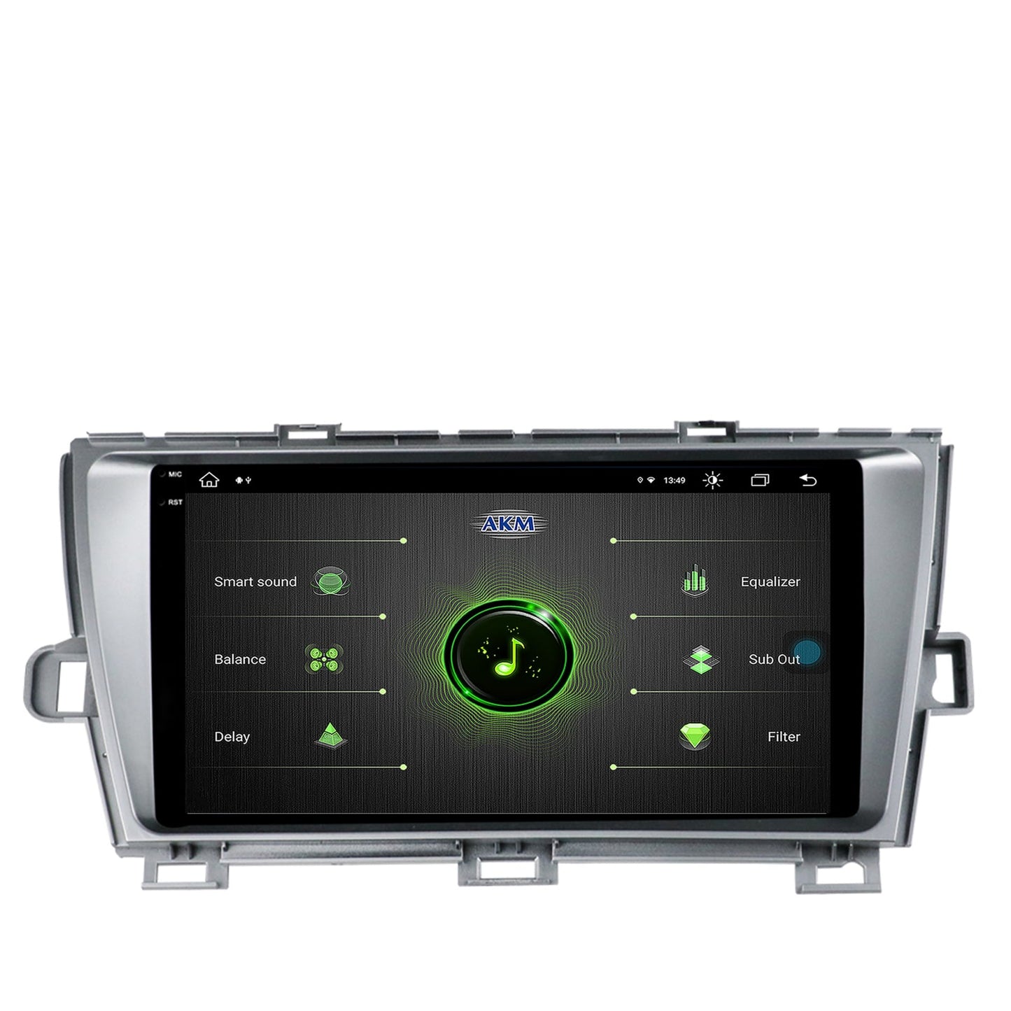 Navigatie Toyota Prius (2009-2014), Android, X-Octacore / 8GB RAM + 256GB ROM, 9.5 Inch - AD-BGX9008+AD-BGRKIT089-S