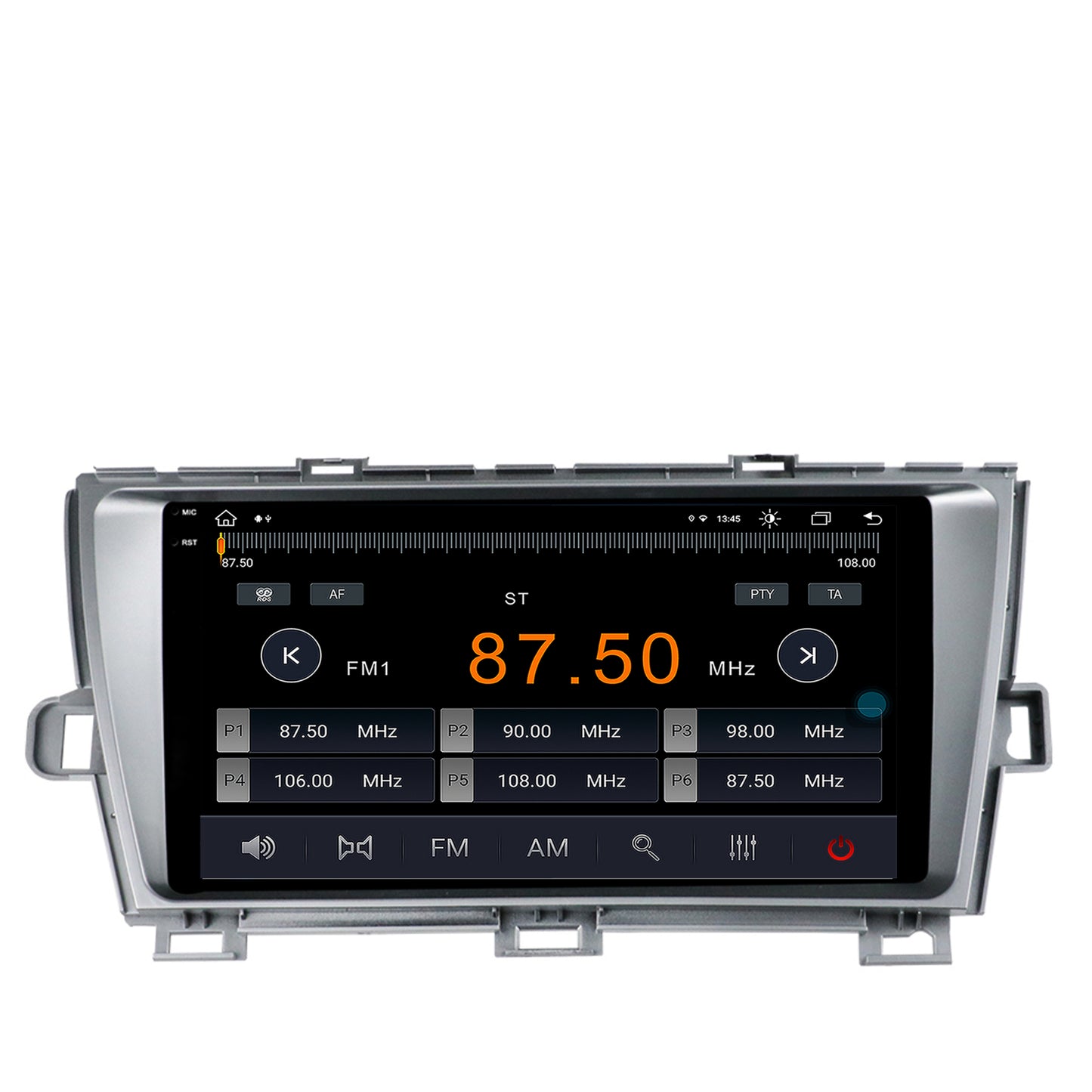 Navigatie Toyota Prius (2009-2014), Android, X-Octacore / 8GB RAM + 256GB ROM, 9.5 Inch - AD-BGX9008+AD-BGRKIT089-S