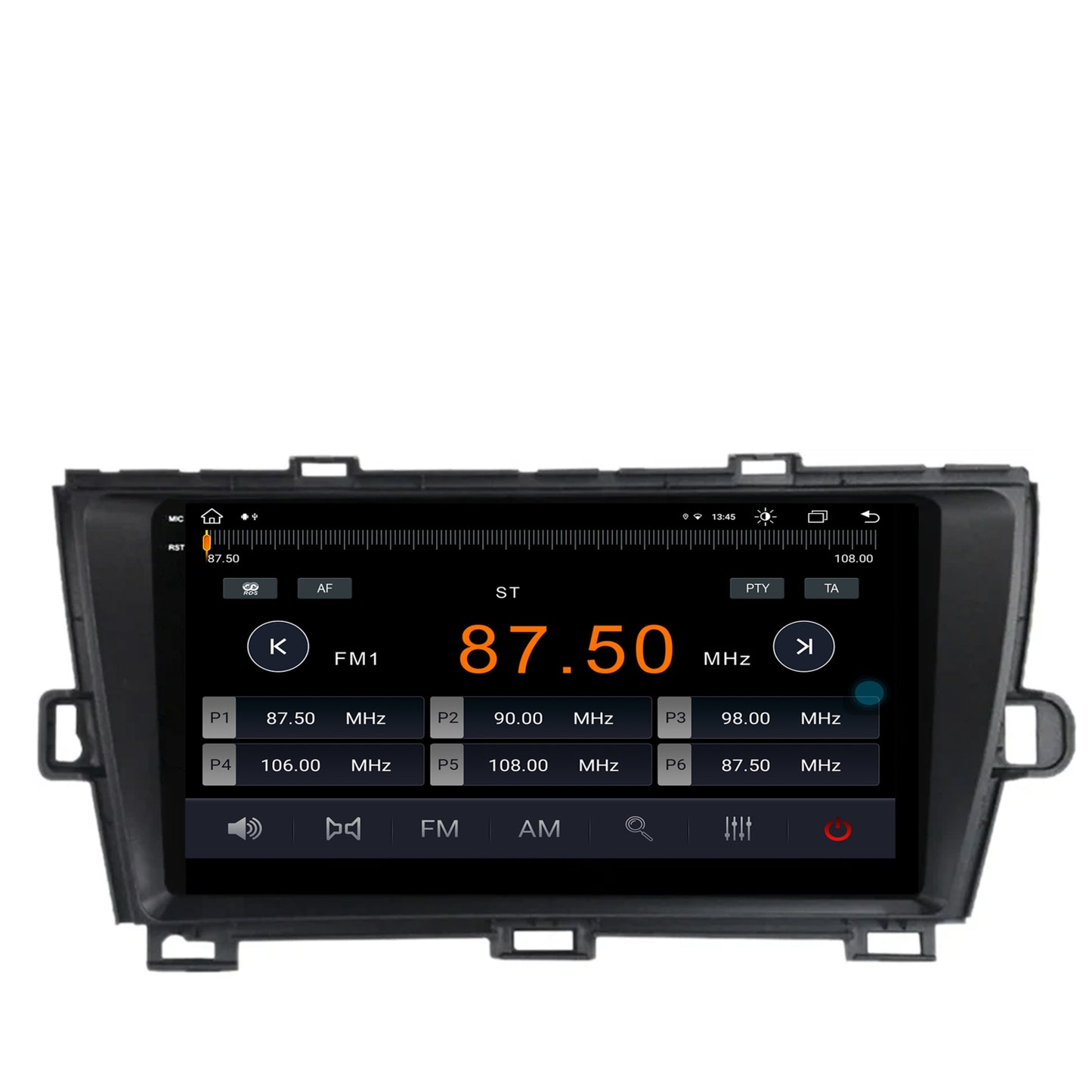 Navigatie Toyota Prius (2009-2014), Android , V-Octacore / 4GB RAM + 64GB ROM, 9.5 Inch - AD-BGV9004+AD-BGRKIT089-B