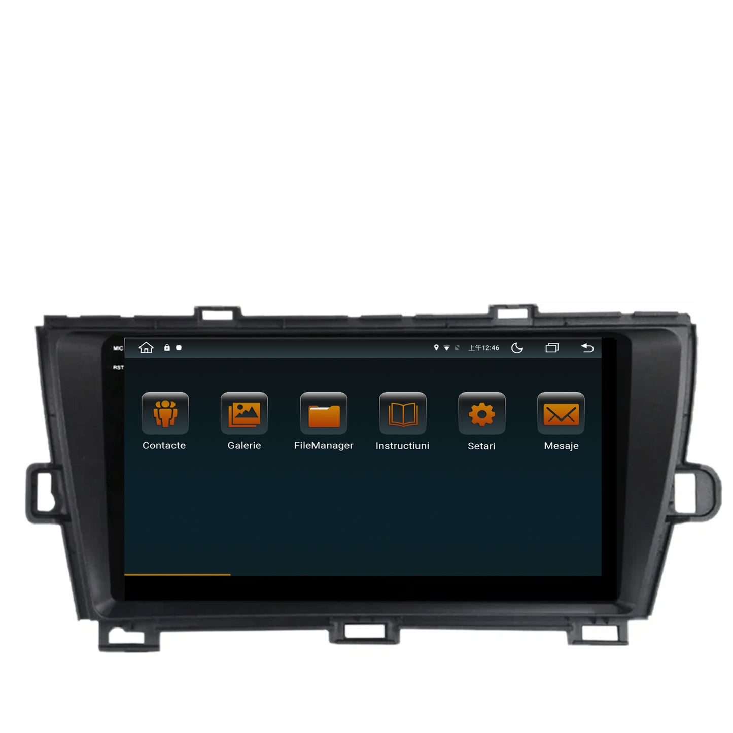 Navigatie Toyota Prius (2009-2014), Android , V-Octacore / 4GB RAM + 64GB ROM, 9.5 Inch - AD-BGV9004+AD-BGRKIT089-B
