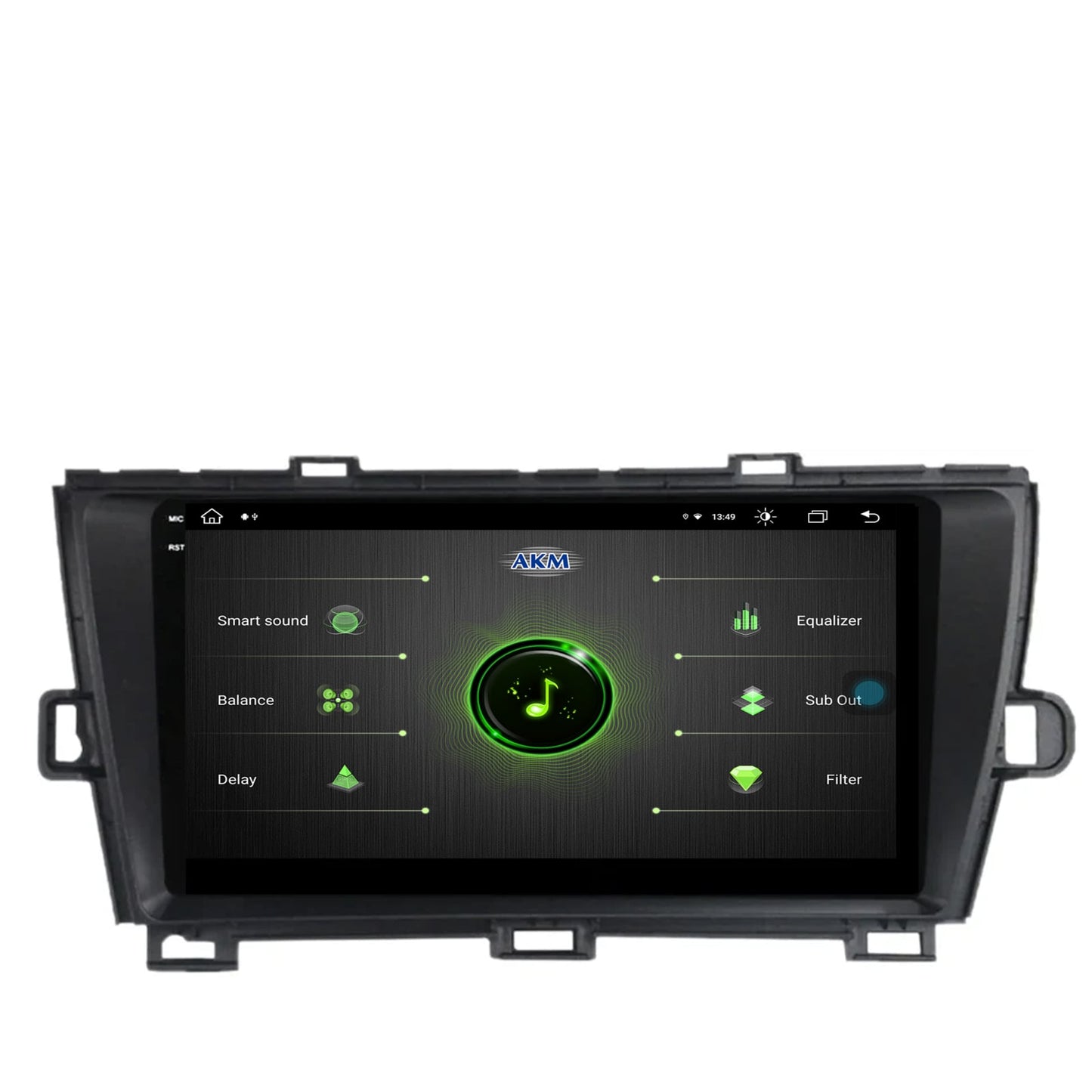 Navigatie Toyota Prius (2009-2014), Android, X-Octacore / 8GB RAM + 256GB ROM, 9.5 Inch - AD-BGX9008+AD-BGRKIT089-B
