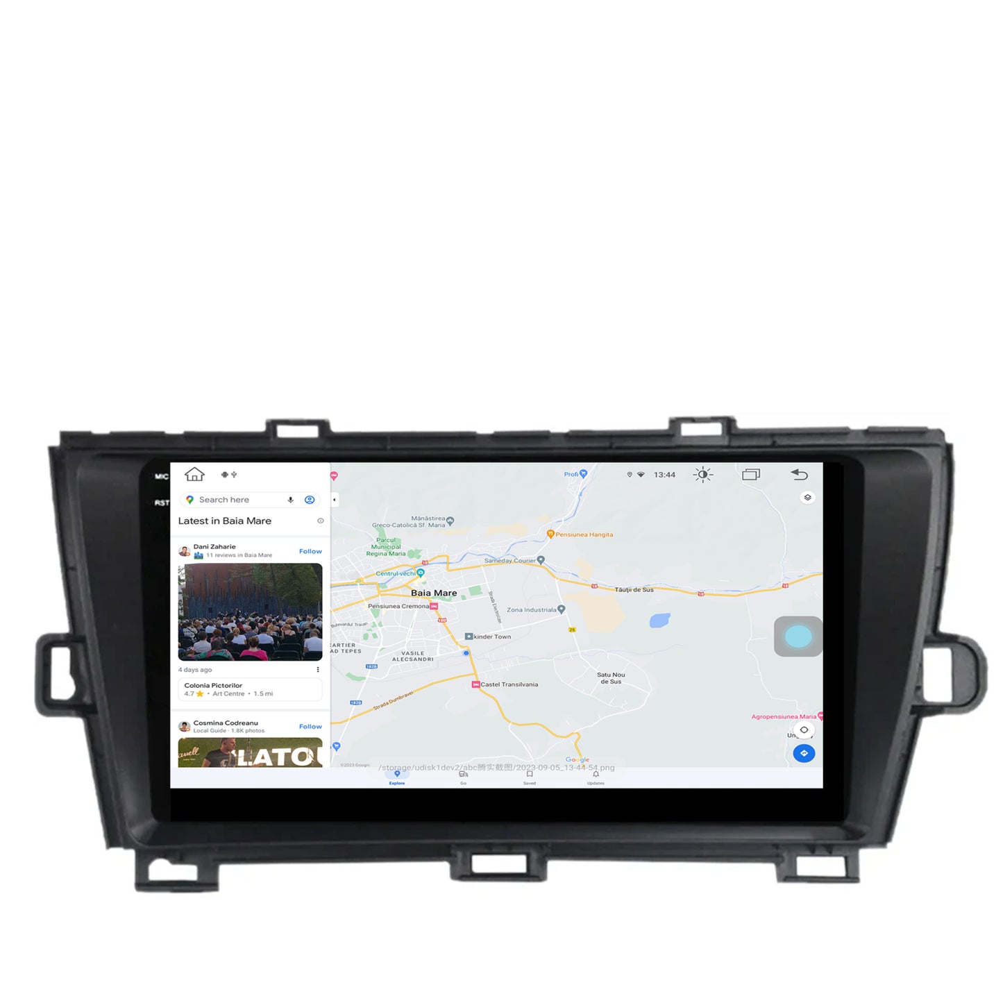 Navigatie Toyota Prius (2009-2014), Android, X-Octacore / 8GB RAM + 256GB ROM, 9.5 Inch - AD-BGX9008+AD-BGRKIT089-B