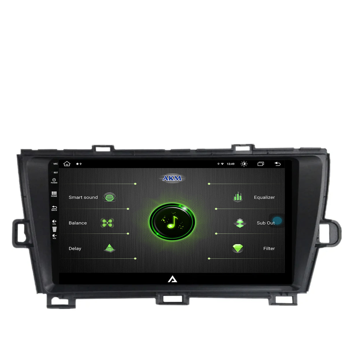 Navigatie Toyota Prius (2009-2014), Android, Z-Octacore / 8GB RAM + 256GB ROM, 9 Inch - AD-BGZ9008+AD-BGRKIT089-B