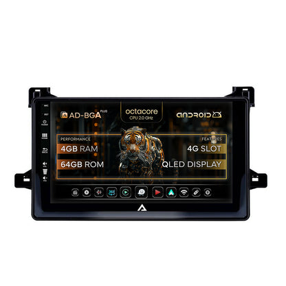 Navigatie Toyota Prius (2015+), Android, A-Octacore / 4GB RAM + 64GB ROM, 9 Inch - AD-BGA9004+AD-BGRKIT097
