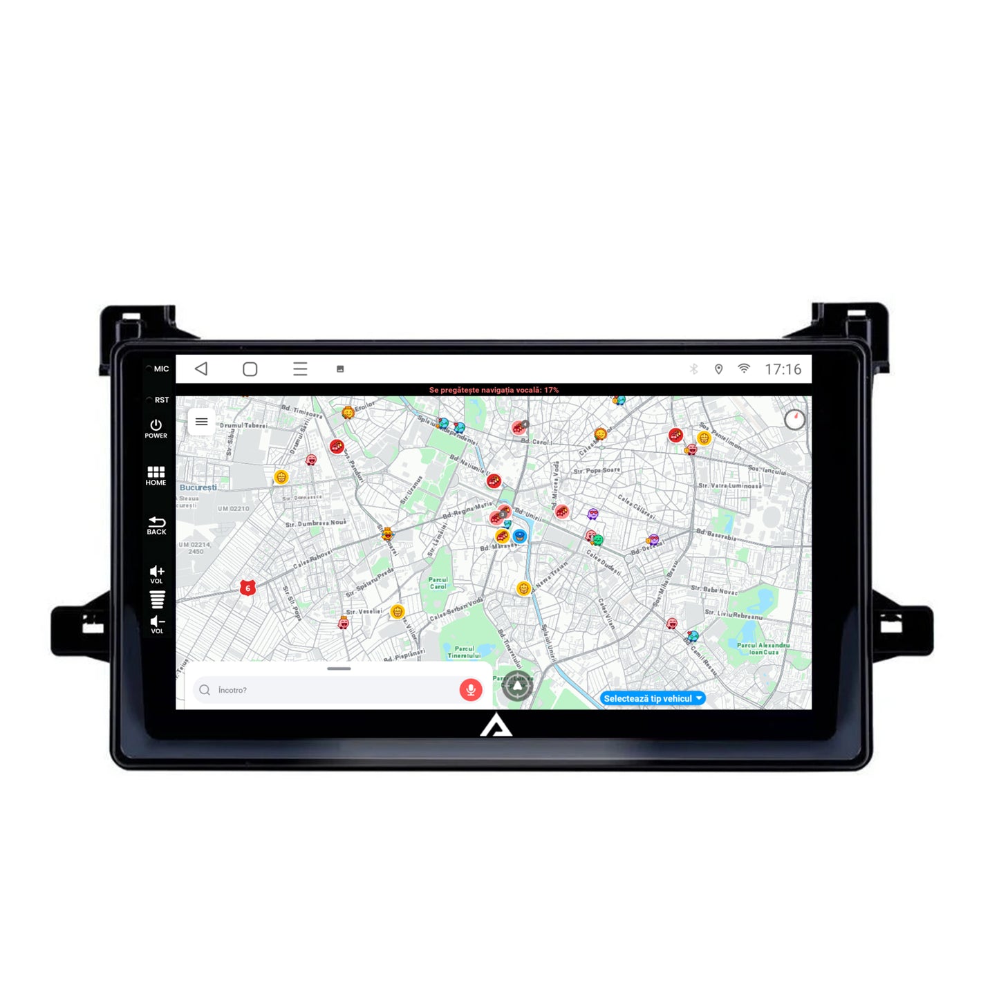 Navigatie Toyota Prius (2015+), Android, P-Octacore / 2GB RAM + 32GB ROM, 9 Inch - AD-BGP9002+AD-BGRKIT097