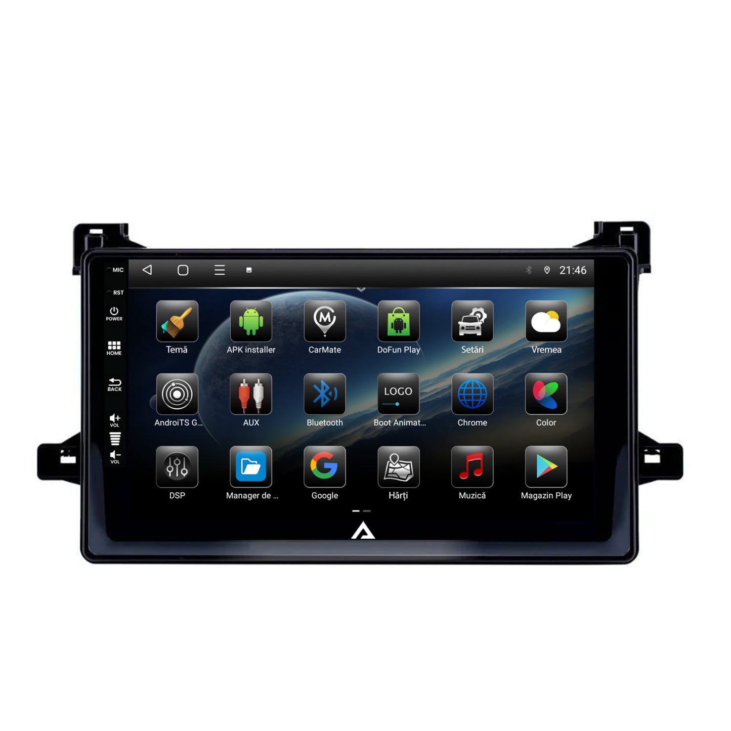 Navigatie Toyota Prius (2015+), Android, P-Octacore / 2GB RAM + 32GB ROM, 9 Inch - AD-BGP9002+AD-BGRKIT097