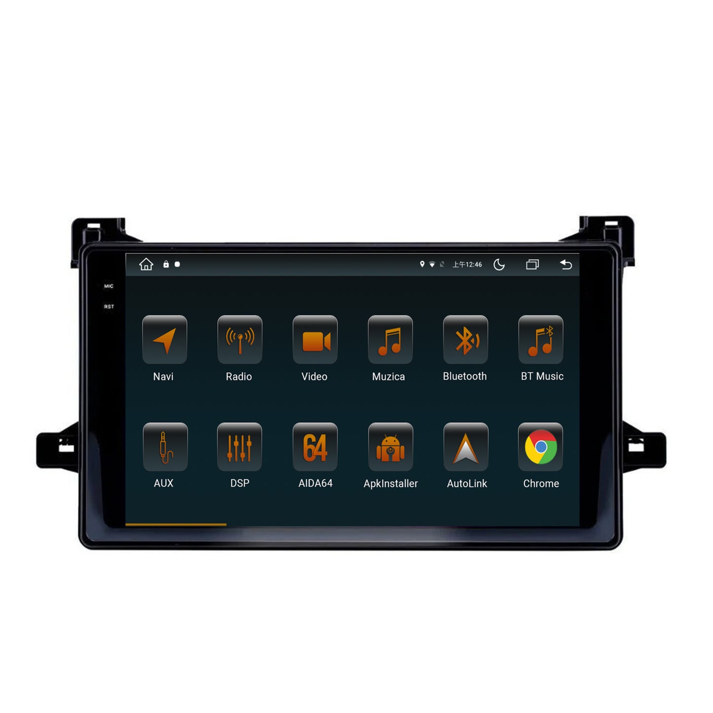 Navigatie Toyota Prius (2015+), Android, V-Octacore / 4GB RAM + 64GB ROM, 9.5 Inch - AD-BGV9004+AD-BGRKIT097