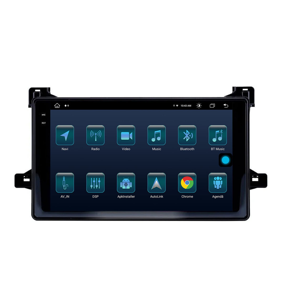 Navigatie Toyota Prius (2015+), Android, X-Octacore / 8GB RAM + 256GB ROM, 9.5 Inch - AD-BGX9008+AD-BGRKIT097