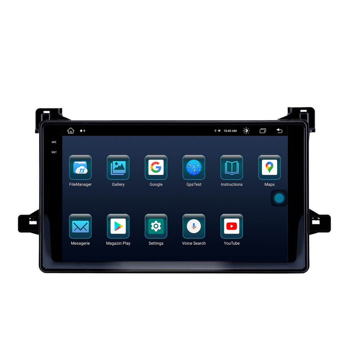 Navigatie Toyota Prius (2015+), Android, X-Octacore / 8GB RAM + 256GB ROM, 9.5 Inch - AD-BGX9008+AD-BGRKIT097