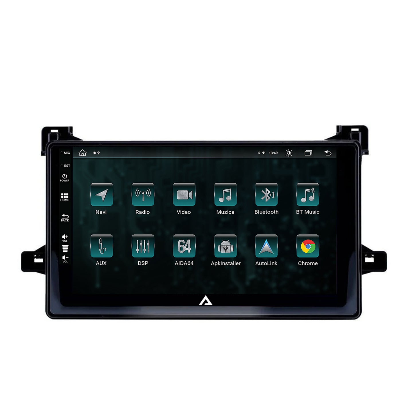 Navigatie Toyota Prius (2015+), Android, Z-Octacore / 8GB RAM + 256GB ROM, 9 Inch - AD-BGZ9008+AD-BGRKIT097