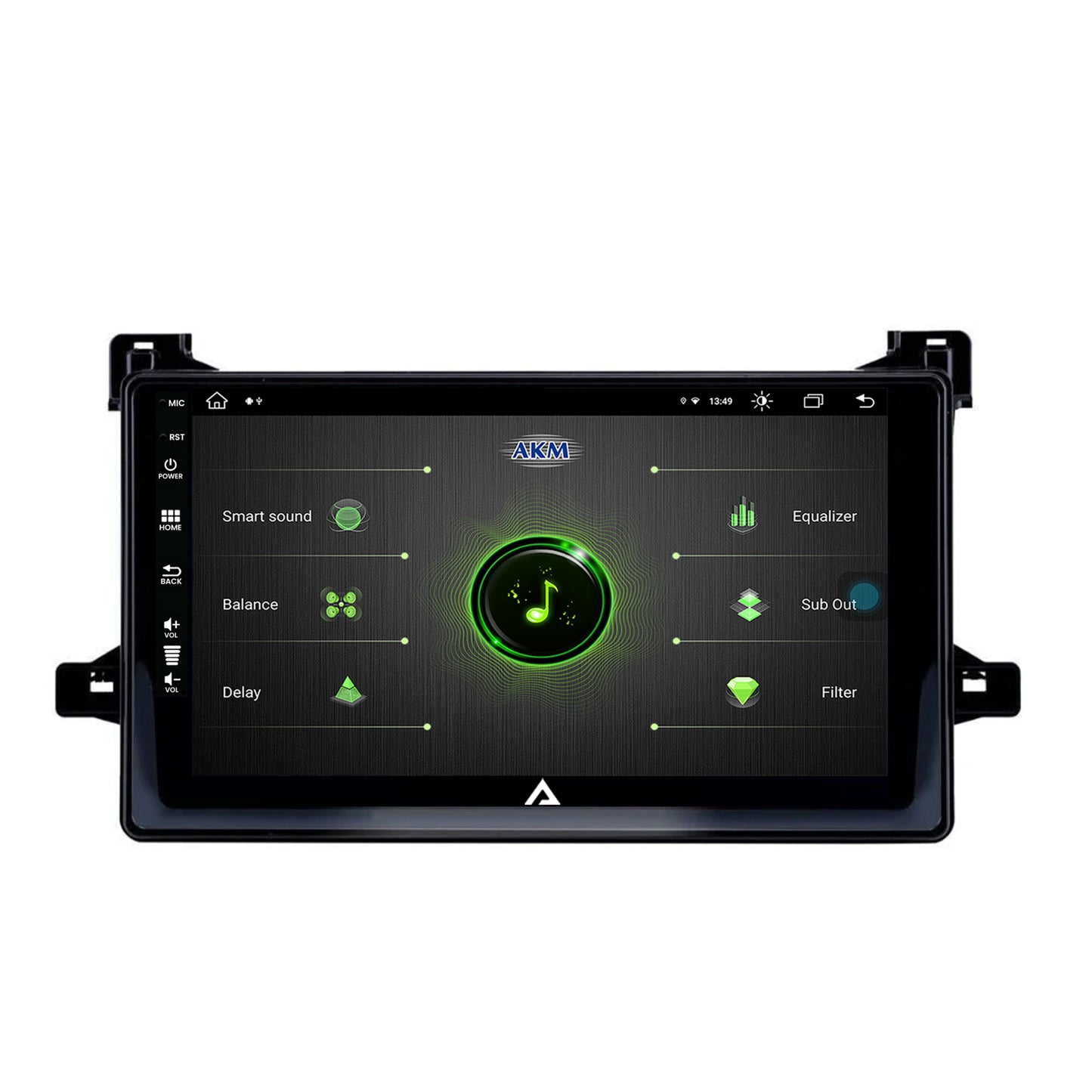 Navigatie Toyota Prius (2015+), Android, Z-Octacore / 8GB RAM + 256GB ROM, 9 Inch - AD-BGZ9008+AD-BGRKIT097
