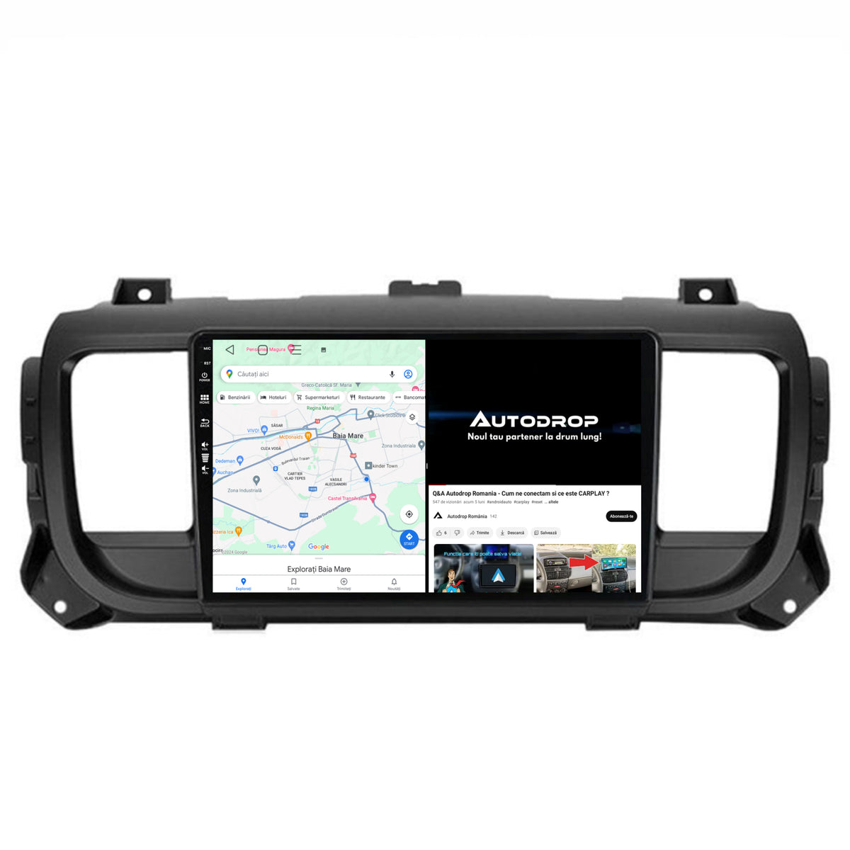Navigatie Toyota Proace (2016+), Android, E-Octacore / 2GB RAM + 32GB ROM, 9 Inch - AD-BGE9002+AD-BGRKIT065V2