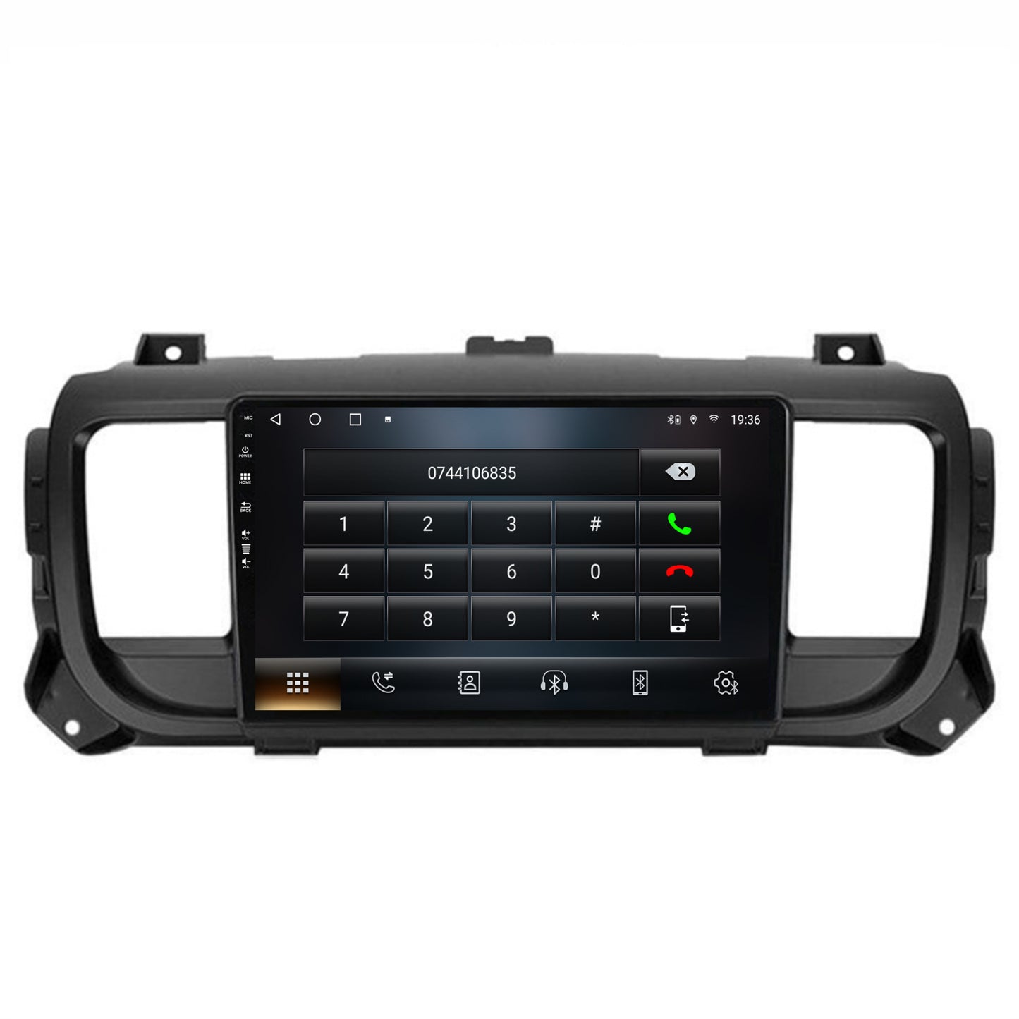 Navigatie Toyota Proace (2016+), Android, A-Octacore / 4GB RAM + 64GB ROM, 9 Inch - AD-BGA9004+AD-BGRKIT065V2