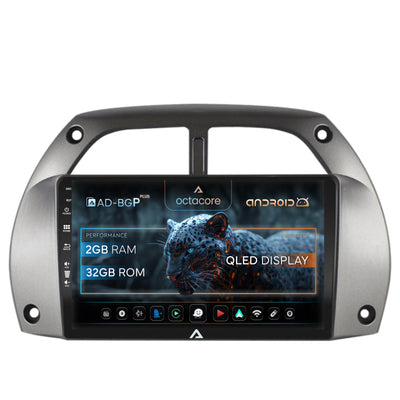 Navigatie Toyota RAV4 (2001-2006), Android, P-Octacore / 2GB RAM + 32GB ROM, 9 Inch - AD-BGP9002+AD-BGRKIT109