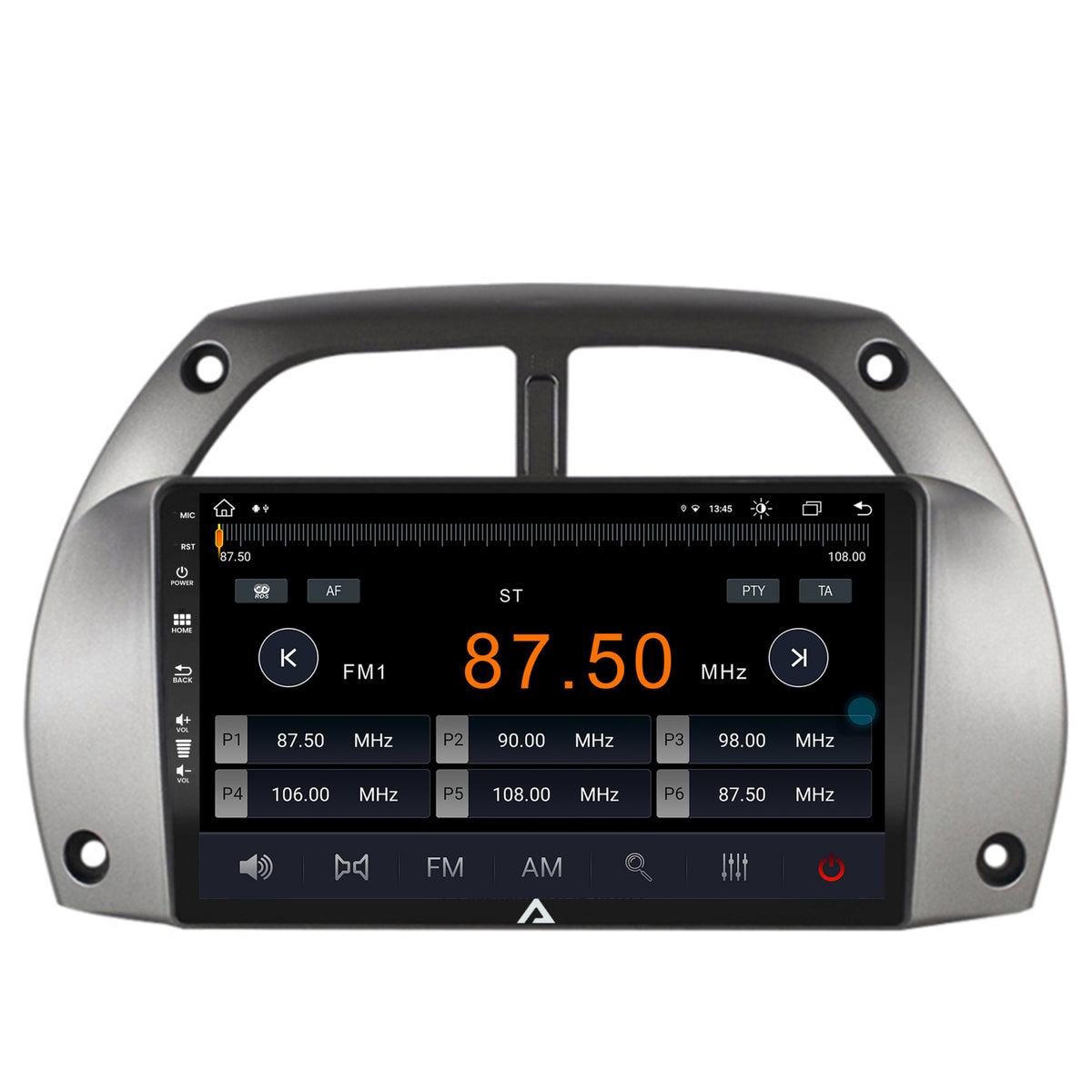 Navigatie Toyota RAV4 (2001-2006), Android, Z-Octacore / 8GB RAM + 256GB ROM, 9 Inch - AD-BGZ9008+AD-BGRKIT109