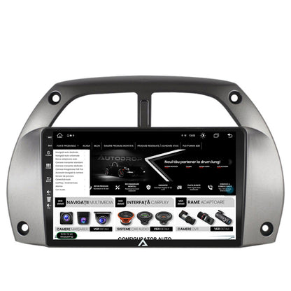 Navigatie Toyota RAV4 (2001-2006), Android, Z-Octacore / 8GB RAM + 256GB ROM, 9 Inch - AD-BGZ9008+AD-BGRKIT109