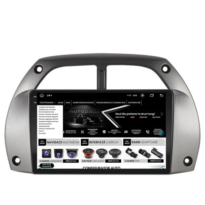 Navigatie Toyota RAV4 (2001-2006), Android, V-Octacore / 4GB RAM + 64GB ROM, 9.5 Inch - AD-BGV9004+AD-BGRKIT109