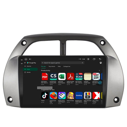 Navigatie Toyota RAV4 (2001-2006), Android, V-Octacore / 4GB RAM + 64GB ROM, 9.5 Inch - AD-BGV9004+AD-BGRKIT109