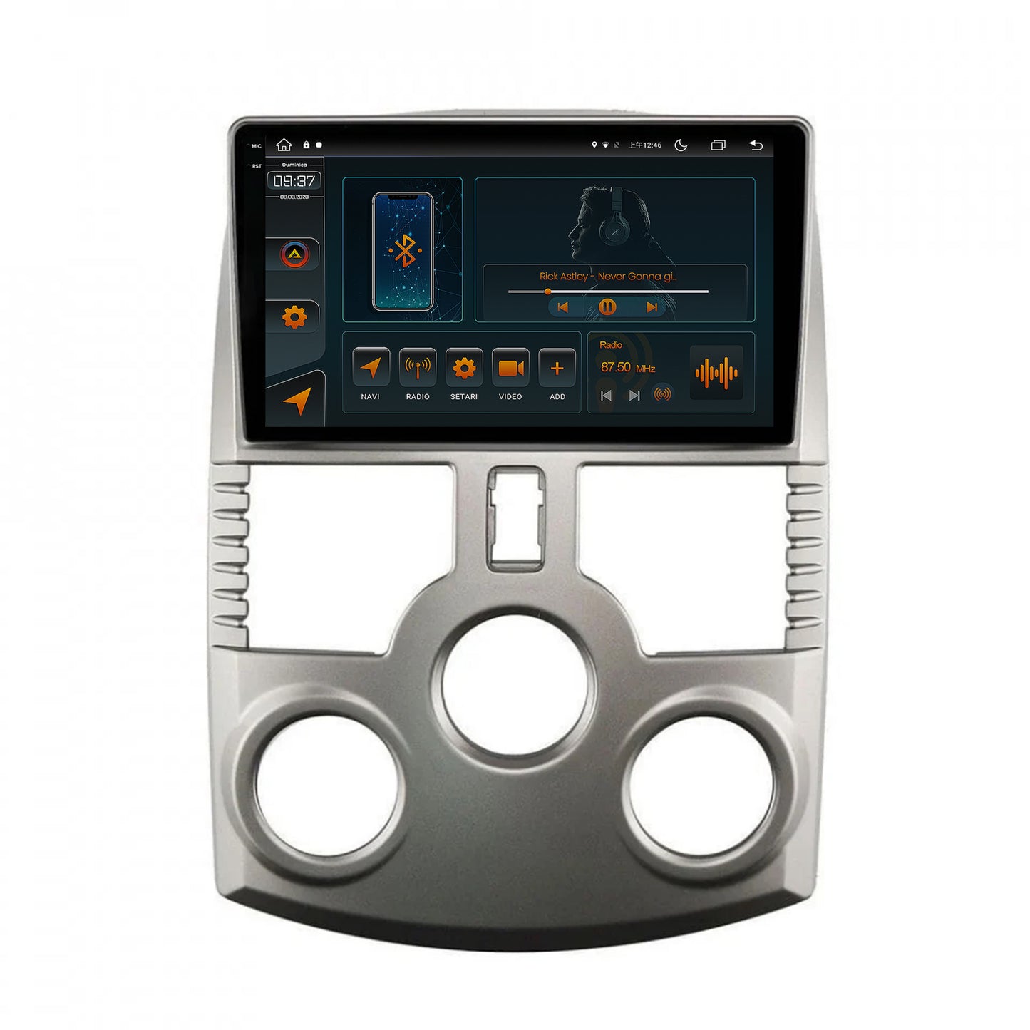 Navigatie Daihatsu Terios (2005+), Android, V-Octacore / 4GB RAM + 64GB ROM, 9.5 Inch - AD-BGV9004+AD-BGRKIT109V3