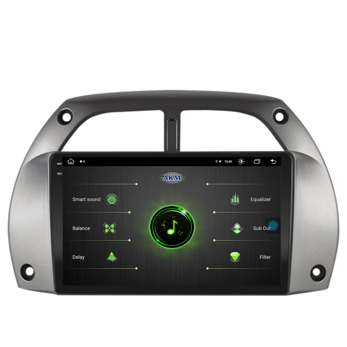 Navigatie Toyota RAV4 (2001-2006), Android, X-Octacore / 8GB RAM + 256GB ROM, 9.5 Inch - AD-BGX9008+AD-BGRKIT109