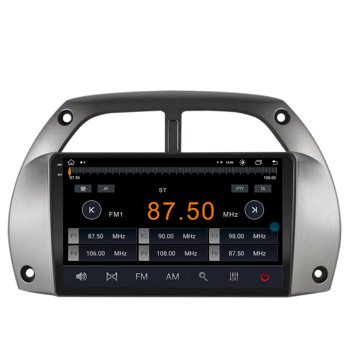 Navigatie Toyota RAV4 (2001-2006), Android, X-Octacore / 8GB RAM + 256GB ROM, 9.5 Inch - AD-BGX9008+AD-BGRKIT109