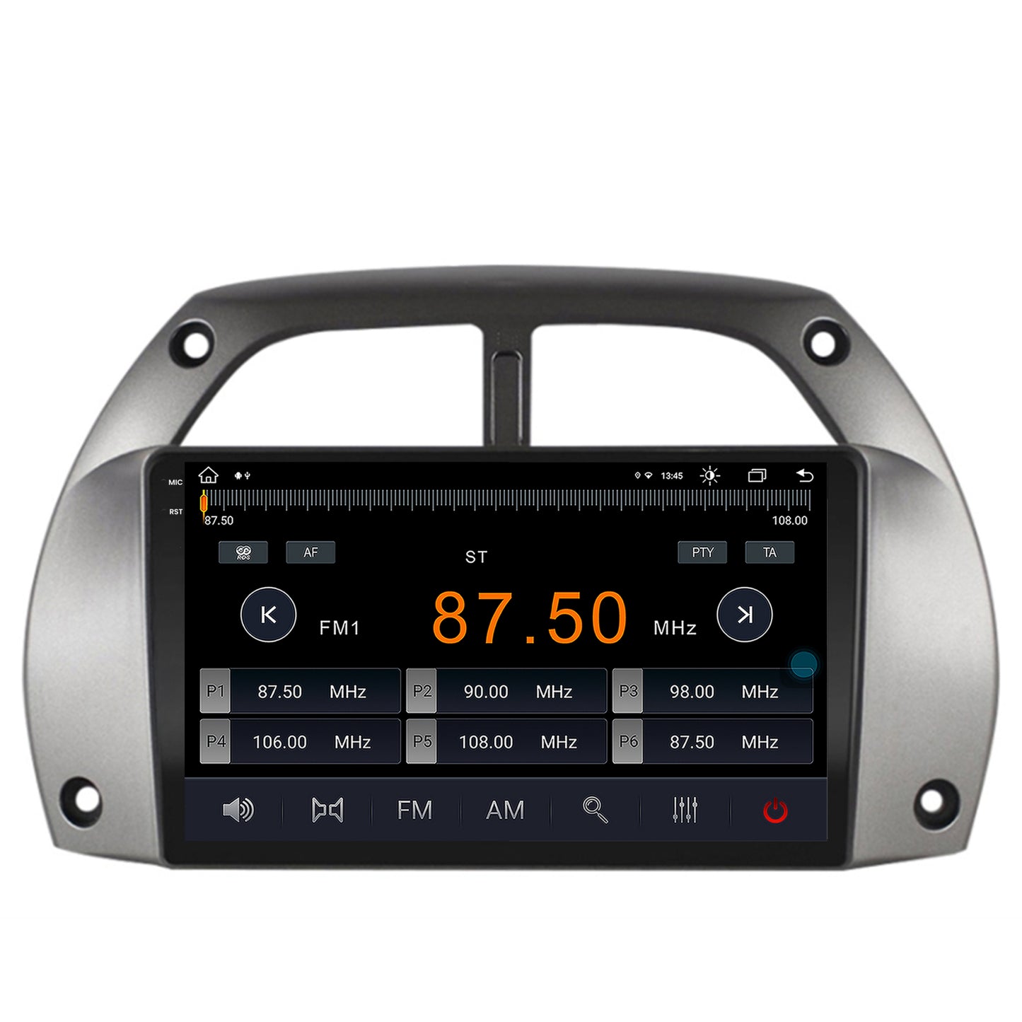 Navigatie Toyota RAV4 (2001-2006), Android, X-Octacore / 8GB RAM + 256GB ROM, 9.5 Inch - AD-BGX9008+AD-BGRKIT109