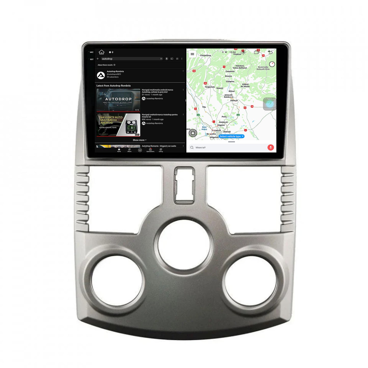 Navigatie Daihatsu Terios (2005+), Android, X-Octacore / 8GB RAM + 256GB ROM, 9.5 Inch - AD-BGX9008+AD-BGRKIT109V3