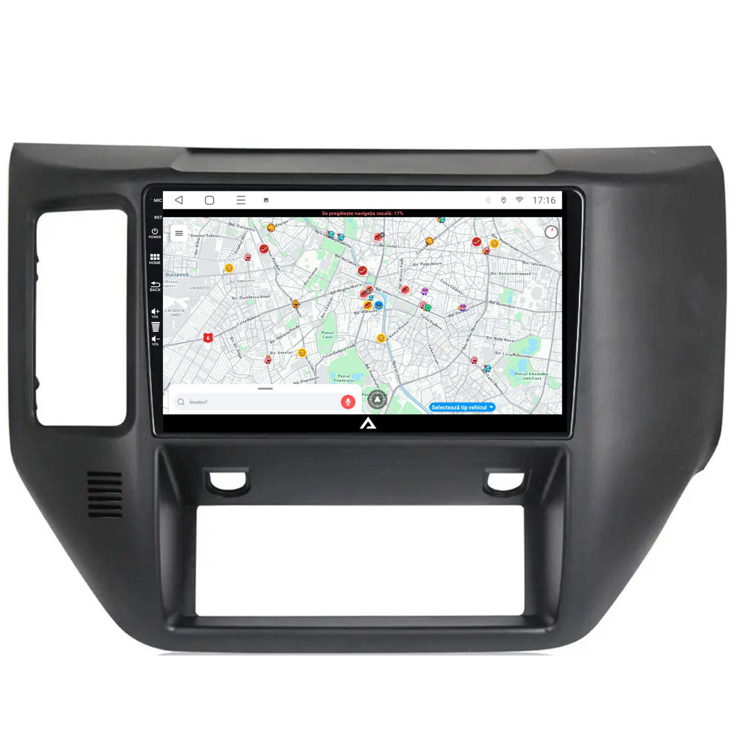 Navigatie Nissan Patrol (2004-2012), Android, P-Octacore / 2GB RAM + 32GB ROM, 9 Inch - AD-BGP9002+AD-BGRKIT166V2