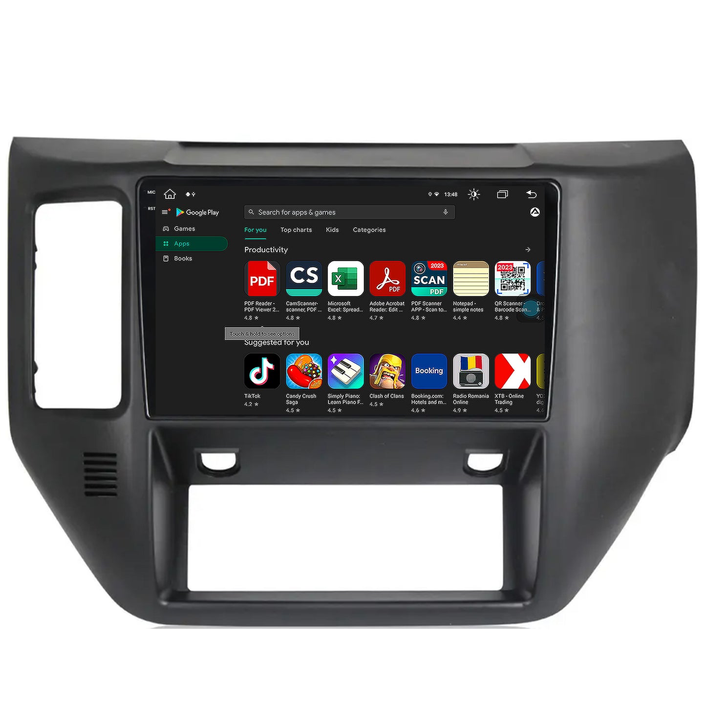 Navigatie Nissan Patrol (2004-2012), Android, V-Octacore / 4GB RAM + 64GB ROM, 9.5 Inch - AD-BGV9004+AD-BGRKIT166V2