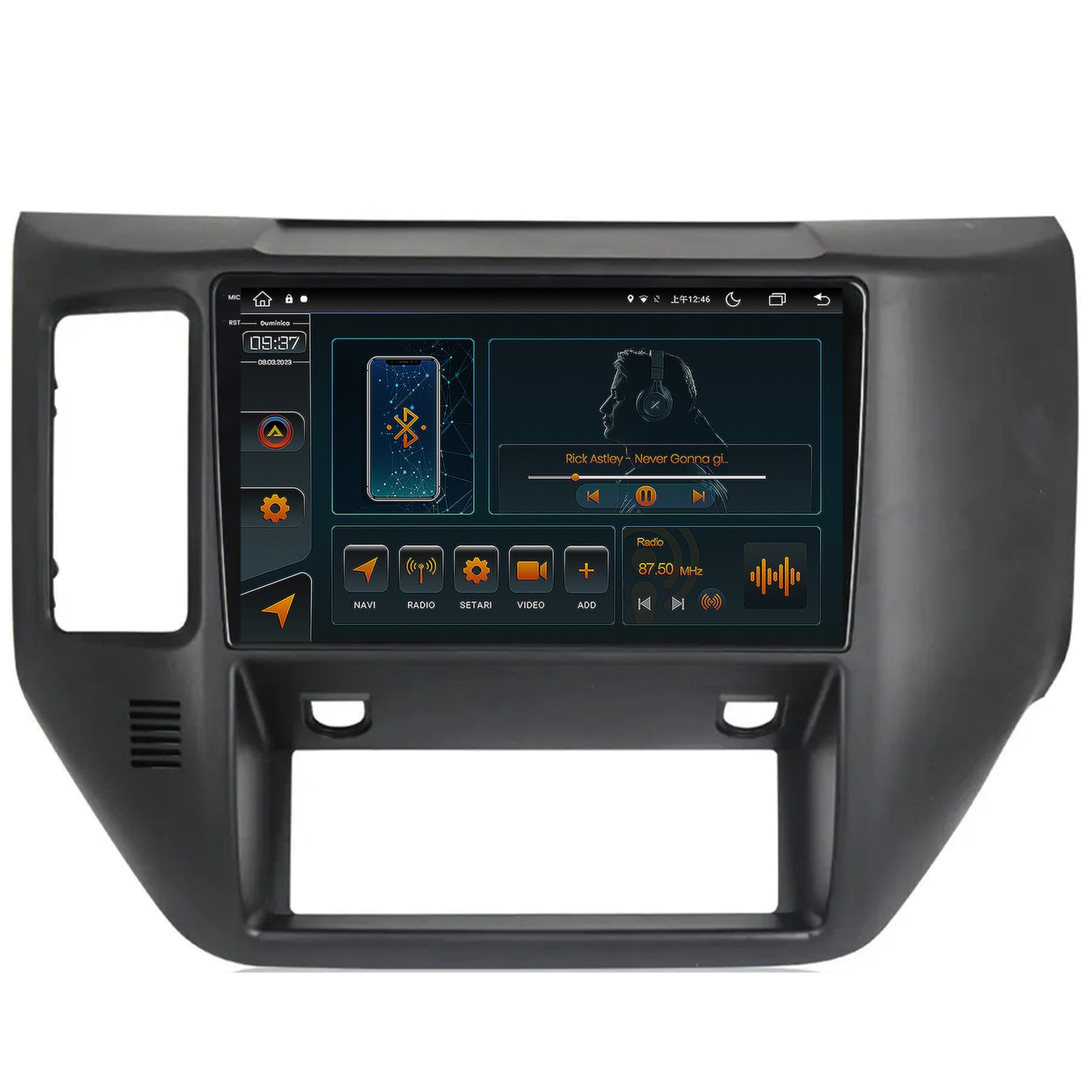 Navigatie Nissan Patrol (2004-2012), Android, V-Octacore / 4GB RAM + 64GB ROM, 9.5 Inch - AD-BGV9004+AD-BGRKIT166V2