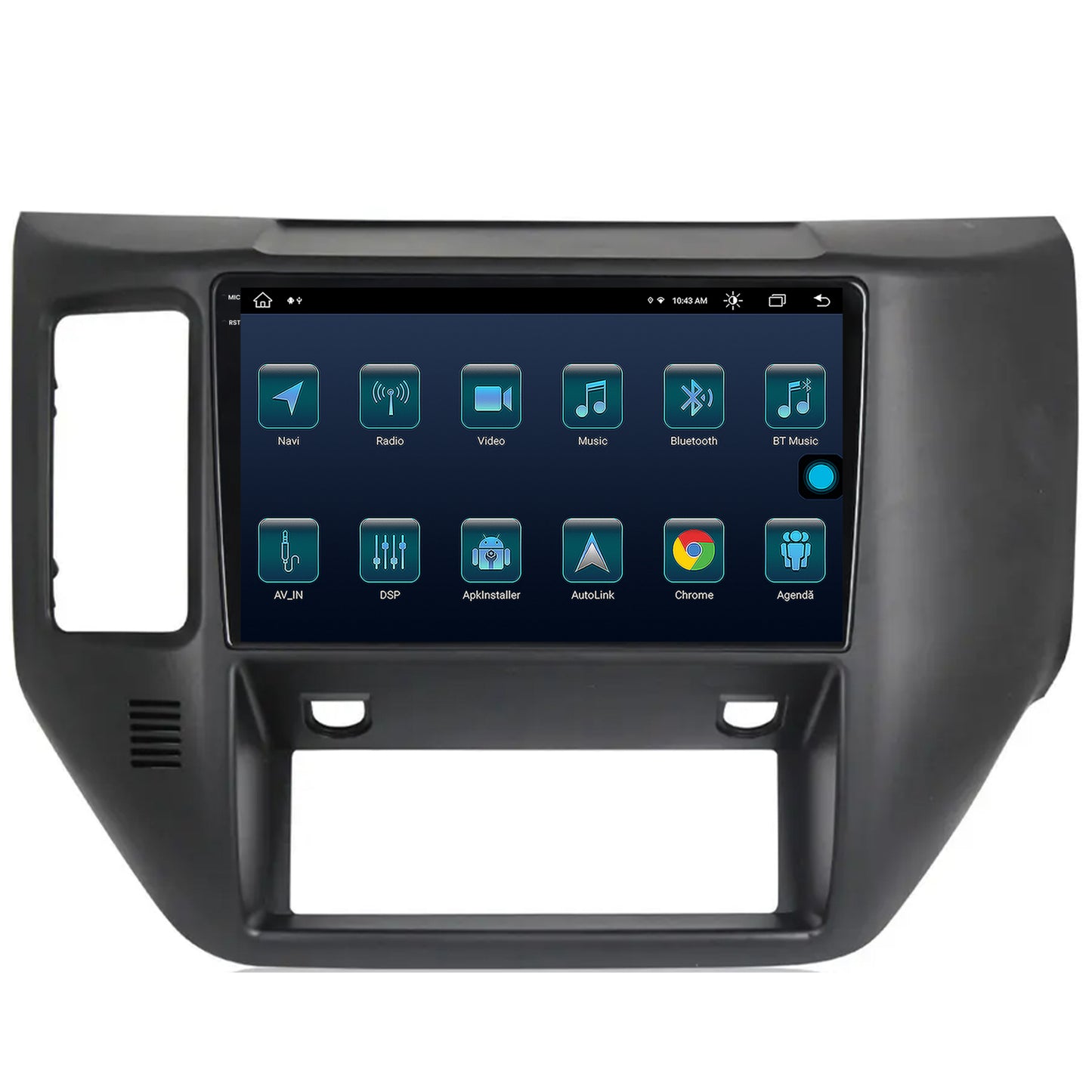 Navigatie Nissan Patrol (2004-2012), Android, X-Octacore / 8GB RAM + 256GB ROM, 9.5 Inch - AD-BGX9008+AD-BGRKIT166V2