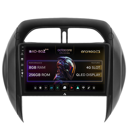 Navigatie Toyota RAV4 (2003-2005), Android, Z-Octacore / 8GB RAM + 256GB ROM, 9 Inch - AD-BGZ9008+AD-BGRKIT109V4