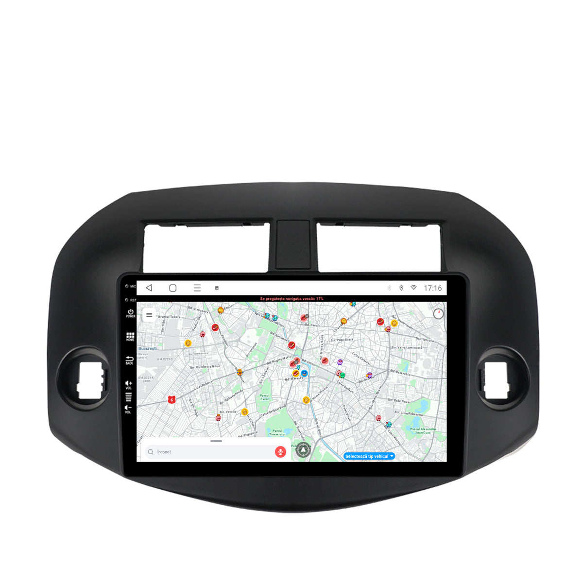 Navigatie Toyota RAV4 (2005-2013), Android, E-Octacore / 2GB RAM + 32GB ROM, 10.1 Inch - AD-BGE10002+AD-BGRKIT069B