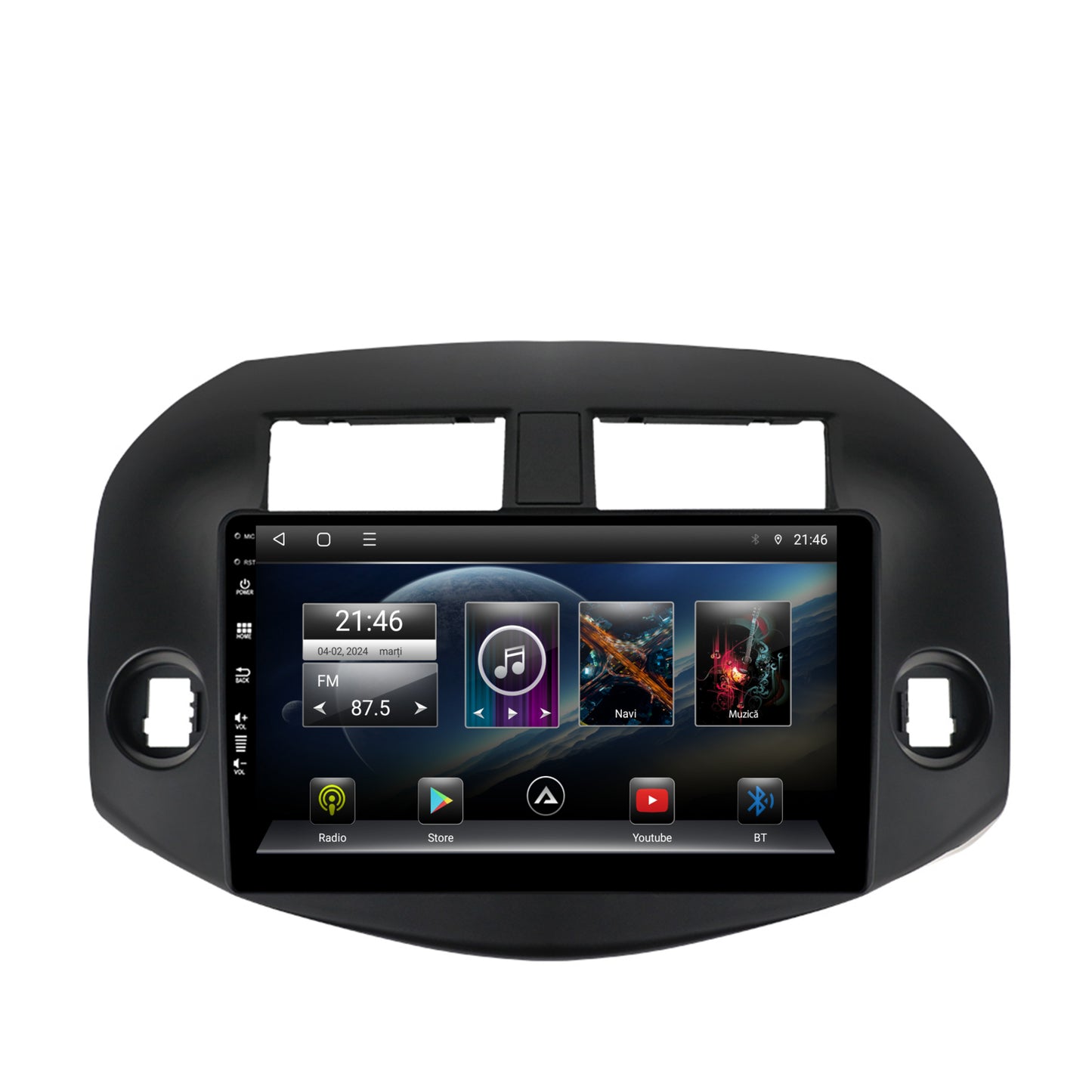 Navigatie Toyota RAV4 (2005-2013), Android, E-Octacore / 2GB RAM + 32GB ROM, 10.1 Inch - AD-BGE10002+AD-BGRKIT069B