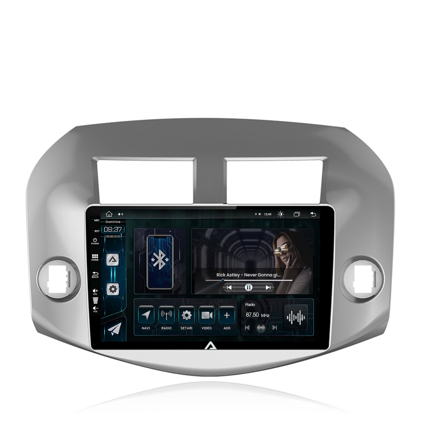 Navigatie Toyota RAV4 (2005-2013), Android, Z-Octacore / 8GB RAM + 256GB ROM, 10.1 Inch - AD-BGZ10008+AD-BGRKIT069A