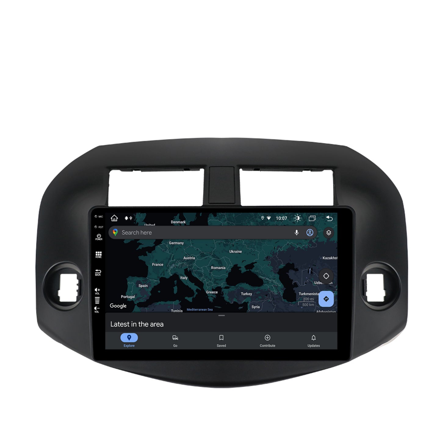 Navigatie Toyota RAV4 (2005-2013), Android, Z-Octacore / 8GB RAM + 256GB ROM, 10.1 Inch - AD-BGZ10008+AD-BGRKIT069B